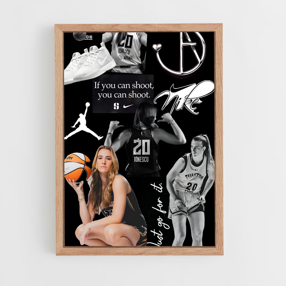 Poster Sabrina's Court Magic – affiche Basketball (vue 4)